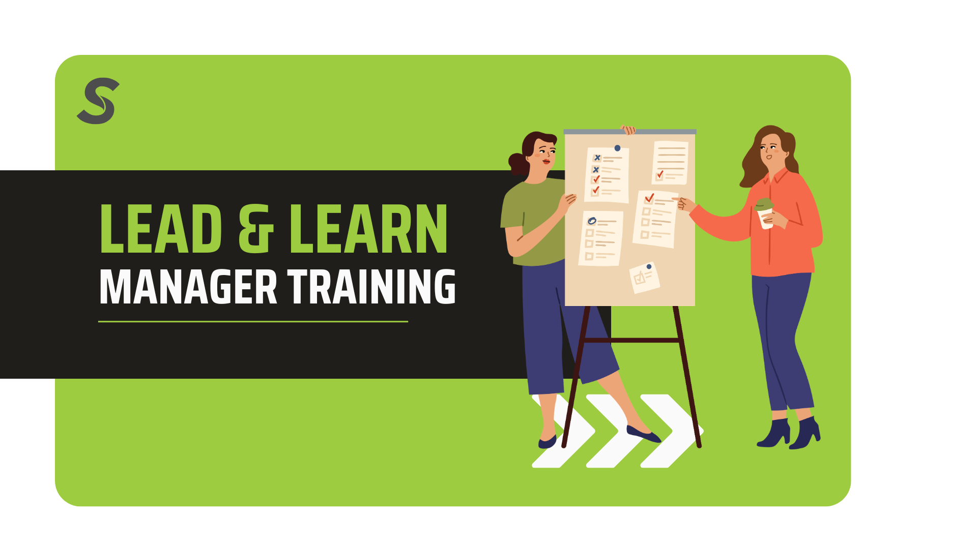 Lead & Learn manager training title card